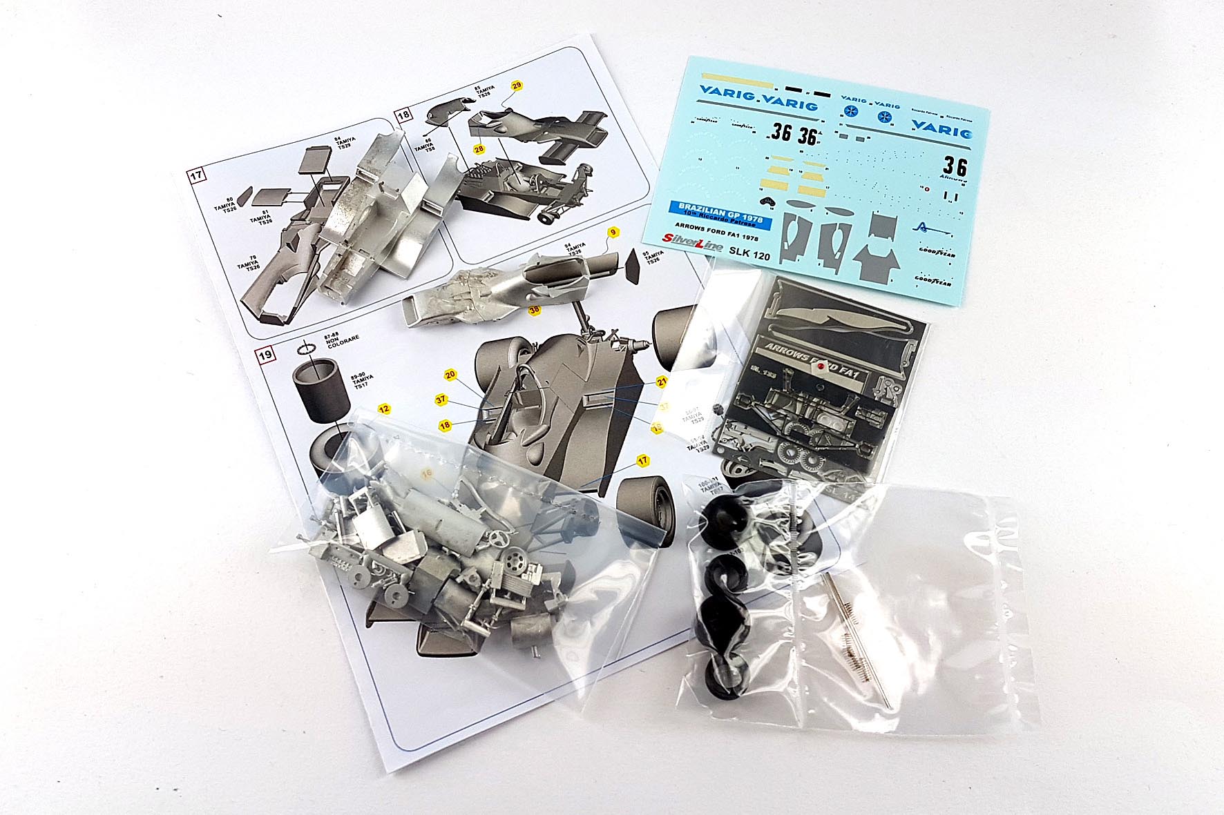 Tameo SLK 120 kit montaggio 1/43 da verniciare