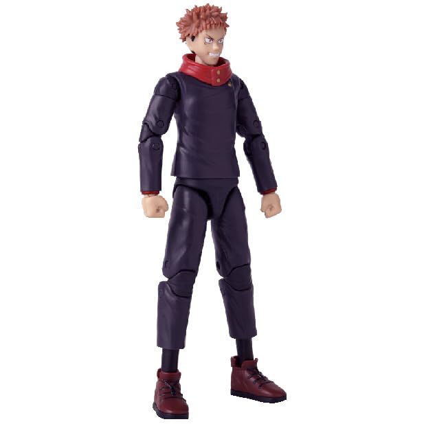Bandai Anime Heroes Itadori Yuji Black Flash action figure 17 cm