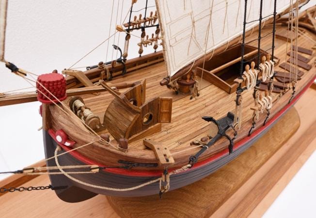 MarisStella Brazzera 1:32 kit modello nave 72cm legno noce