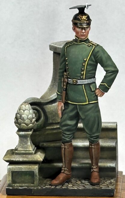 Model Cellar WWI German Uhlan figurino in resina