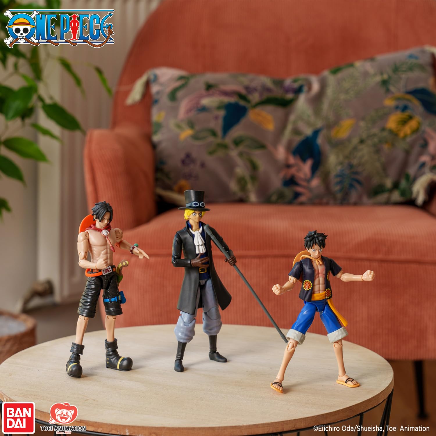 Bandai Anime Heroes Roronoa Zoro Three Sword action figure 17 cm