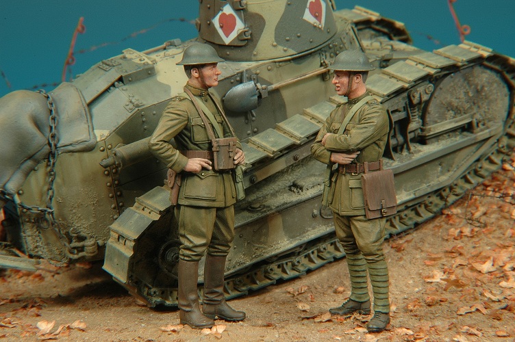 Model Cellar US Infantry Officers combo set kit resina