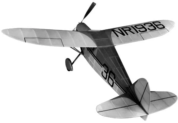 SIG Cabinaire kit aeromodello elastico 559 mm balsa