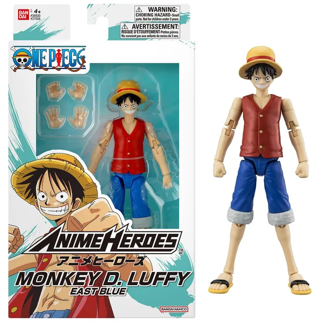 Bandai Anime Heroes 37056 action figure Luffy East Blue 17 cm