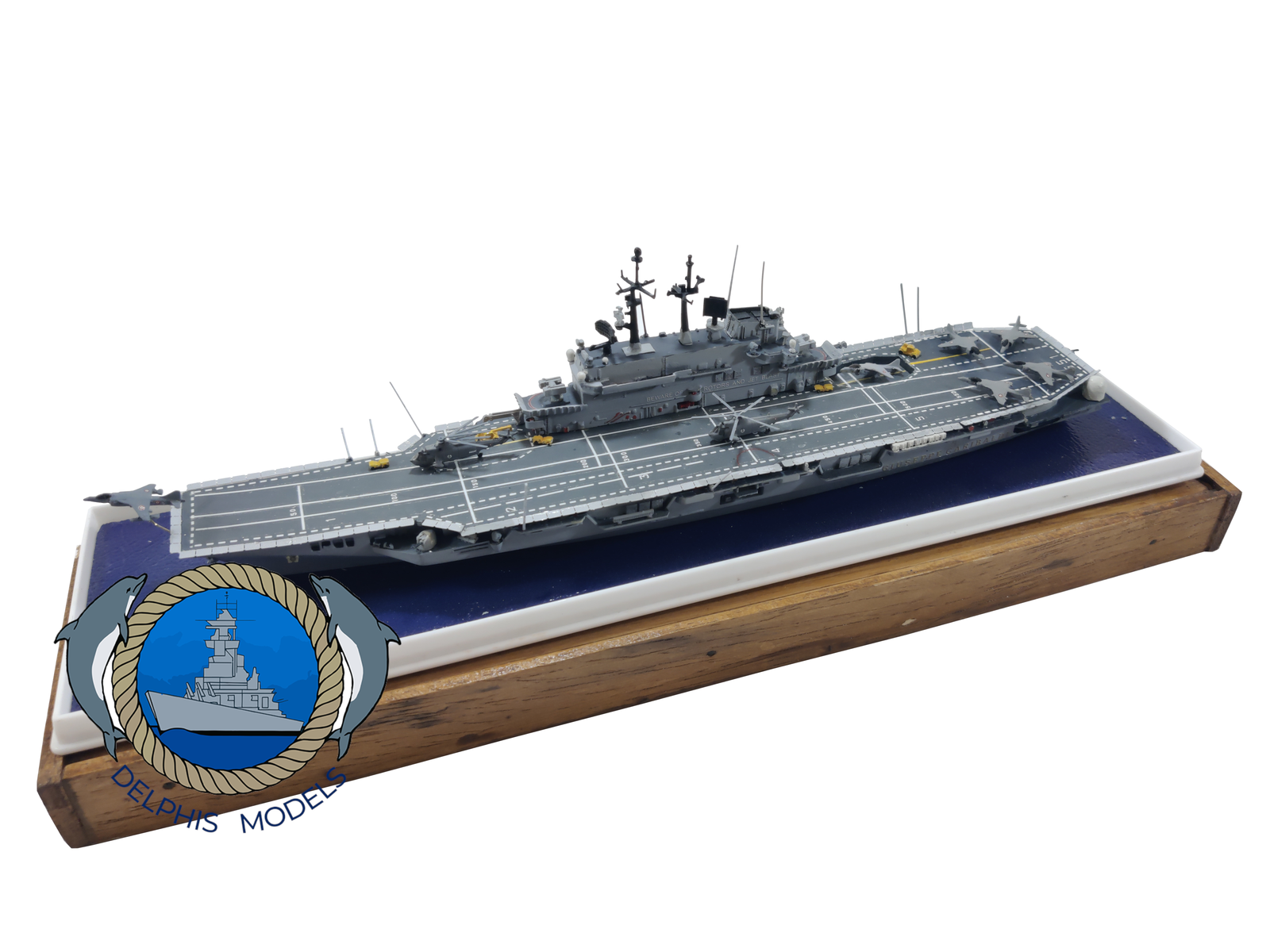 Delphis Models Garibaldi 1/700 modello montato con teca mare