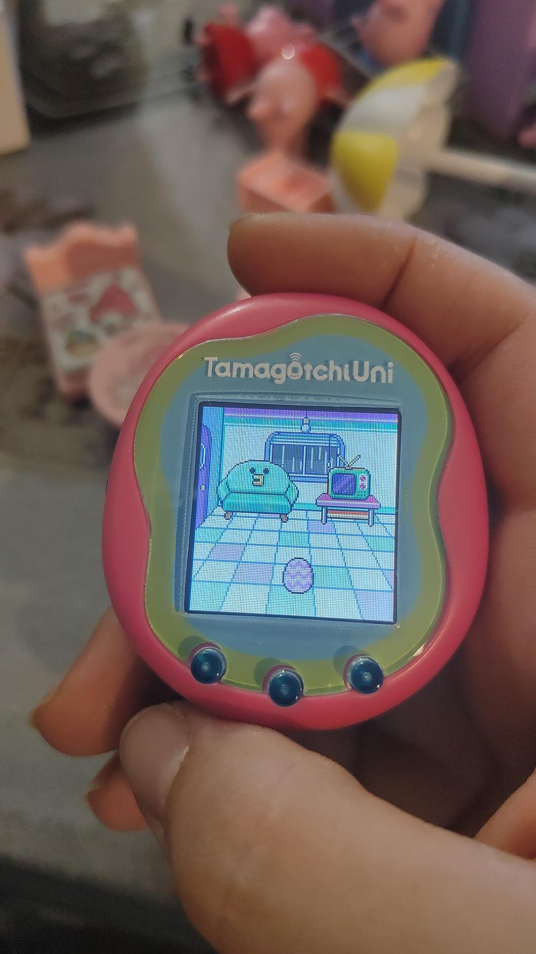 Bandai Tamagotchi Uni 43351 animale virtuale rosa WiFi