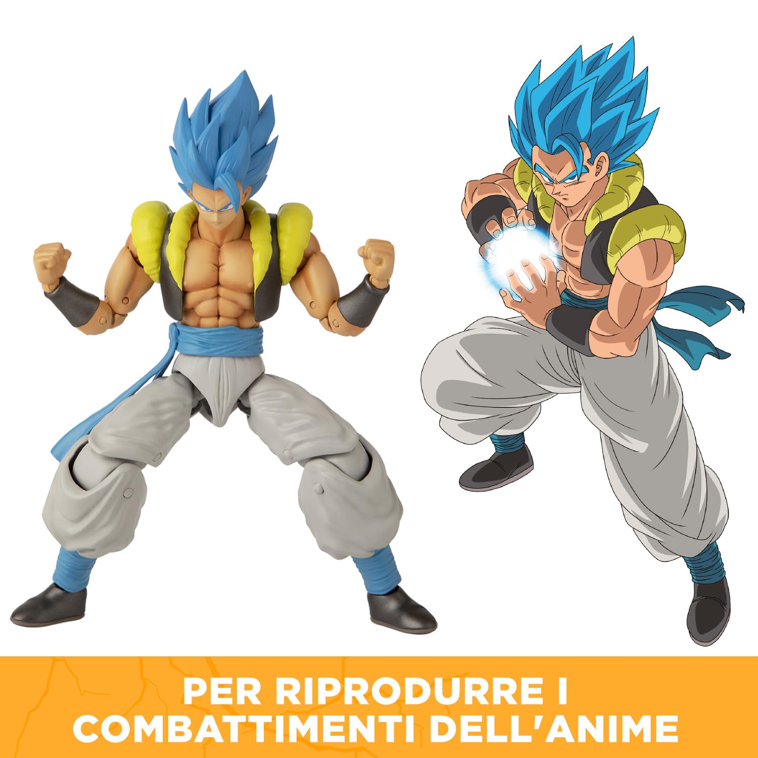 Bandai Dragon Stars Super Saiyan Blue Gogeta action figure 17 cm