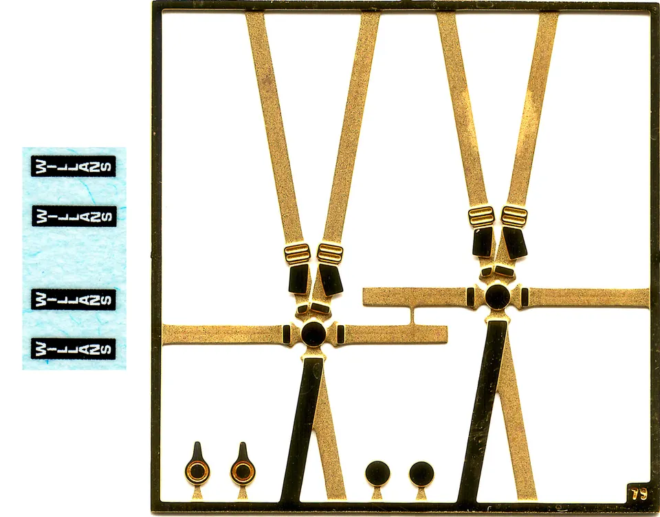 Tameo Kits FT 36 cinture sicurezza Willans 2 pezzi