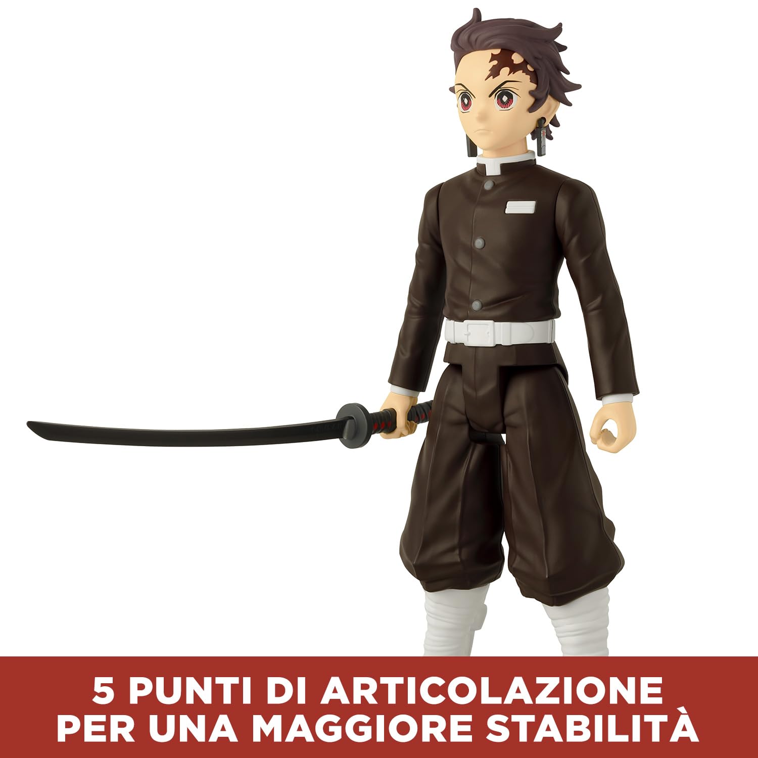 Bandai Anime Heroes Mega action figure Tanjiro 30 cm snodata