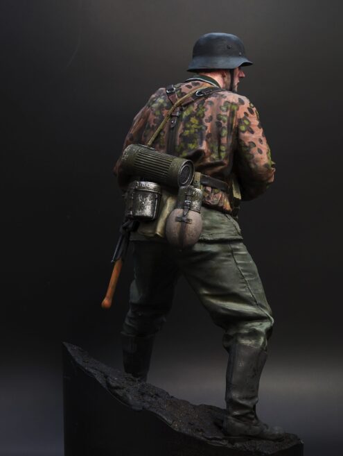 Model Cellar SS Squad Leader figurino 120mm Russia 1941