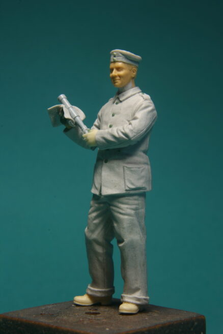 Model Cellar German aircraft mechanic #2 statuetta resina
