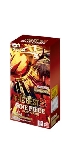Bandai One Piece PRB-02 The Best Vol.2 box giapponese 10 bustine