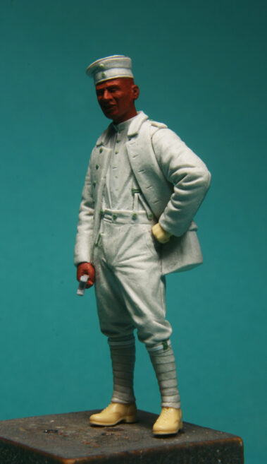 Model Cellar WWI German Aircraft Mechanic figurino meccanico