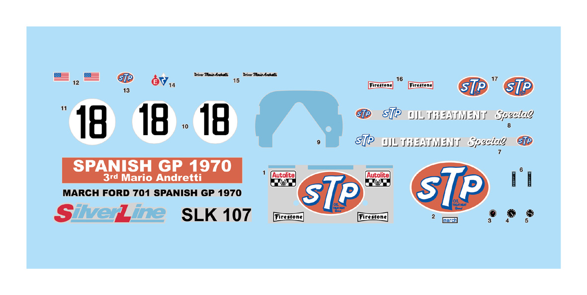 Tameo Kits SLK 107 kit montaggio scala 1/43