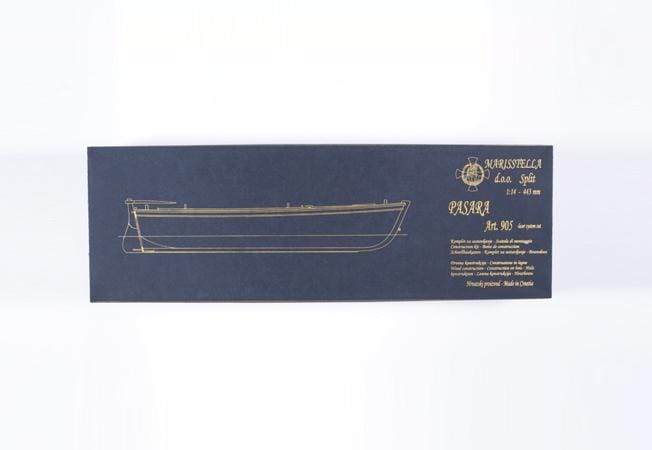 MarisStella Pasara 1:14 kit barca legno 44,3 cm laser