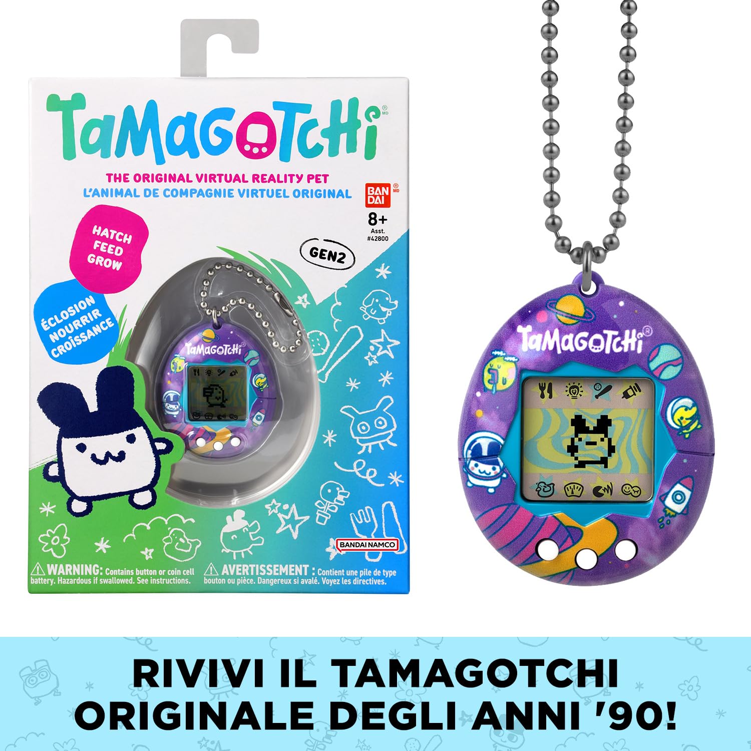 Tamagotchi Originale Tama Universe animaletto virtuale LCD
