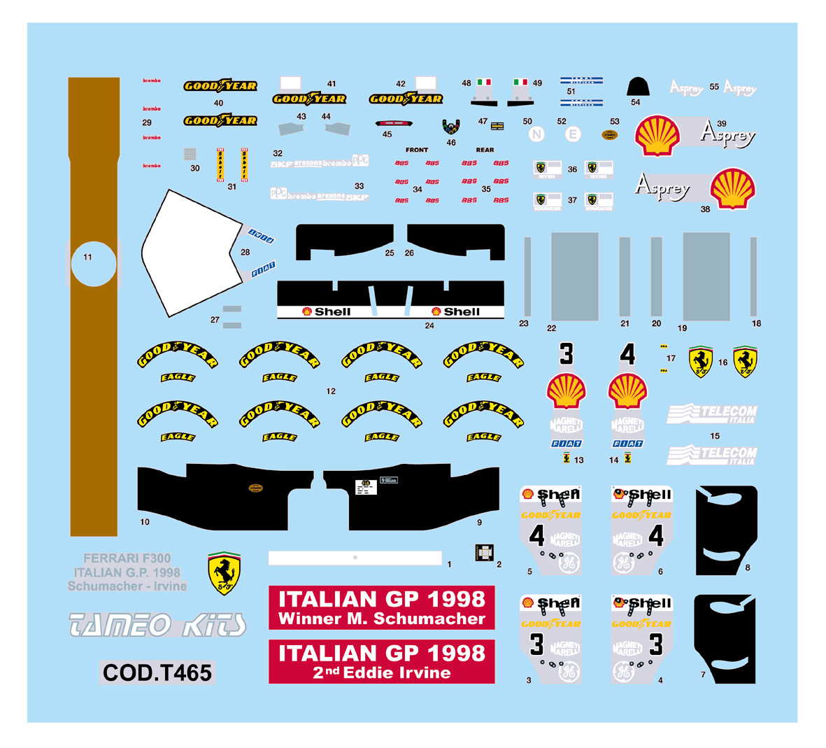 Tameo Kits TMK 432 Kit Modellino