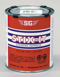 SIG Stix-It colla covering 8OZ termoadesiva