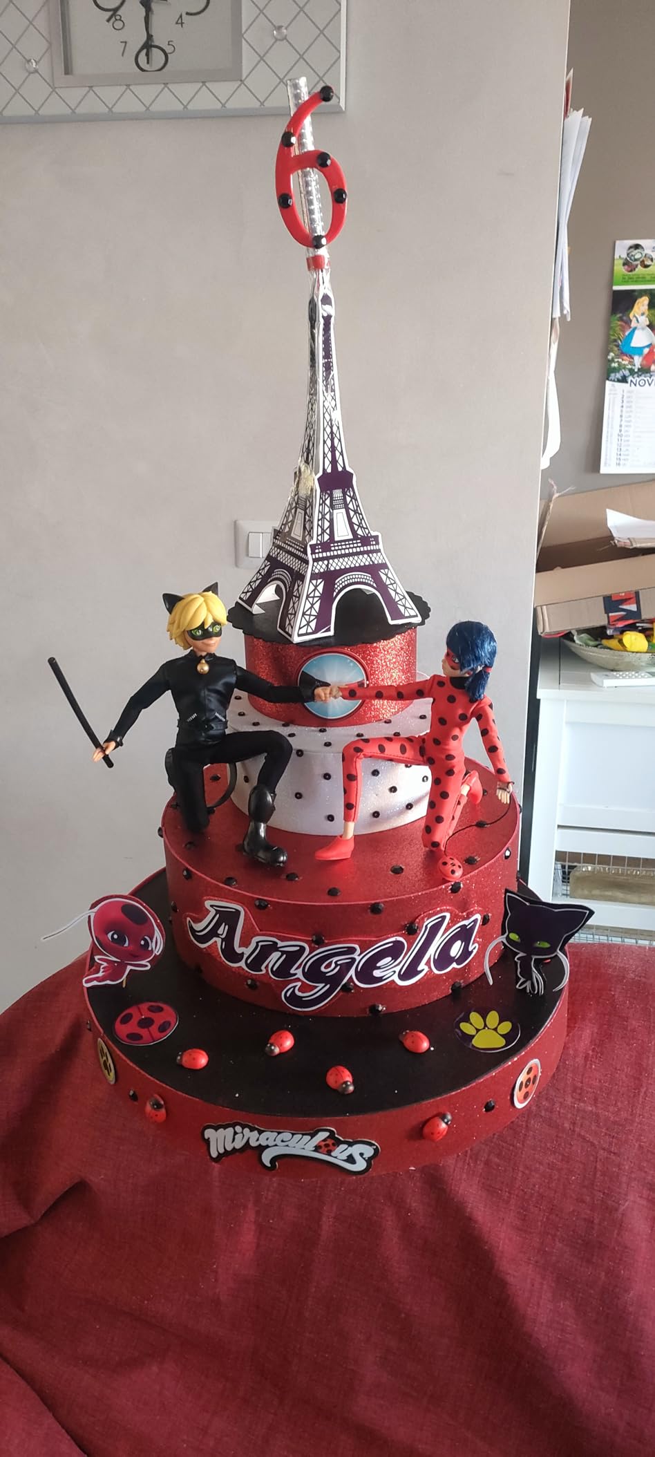 Miraculous Ladybug e Chat Noir bambole 26 cm set 2 pezzi