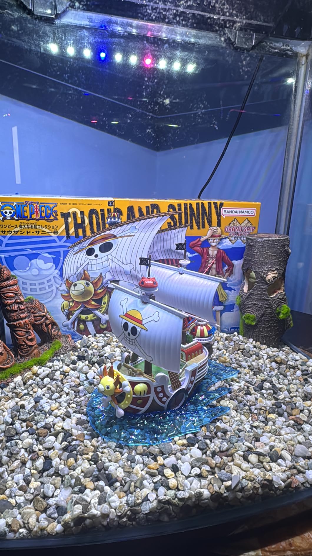 Bandai One Piece Grand Ship Collection Thousand Sunny modello nave 15cm