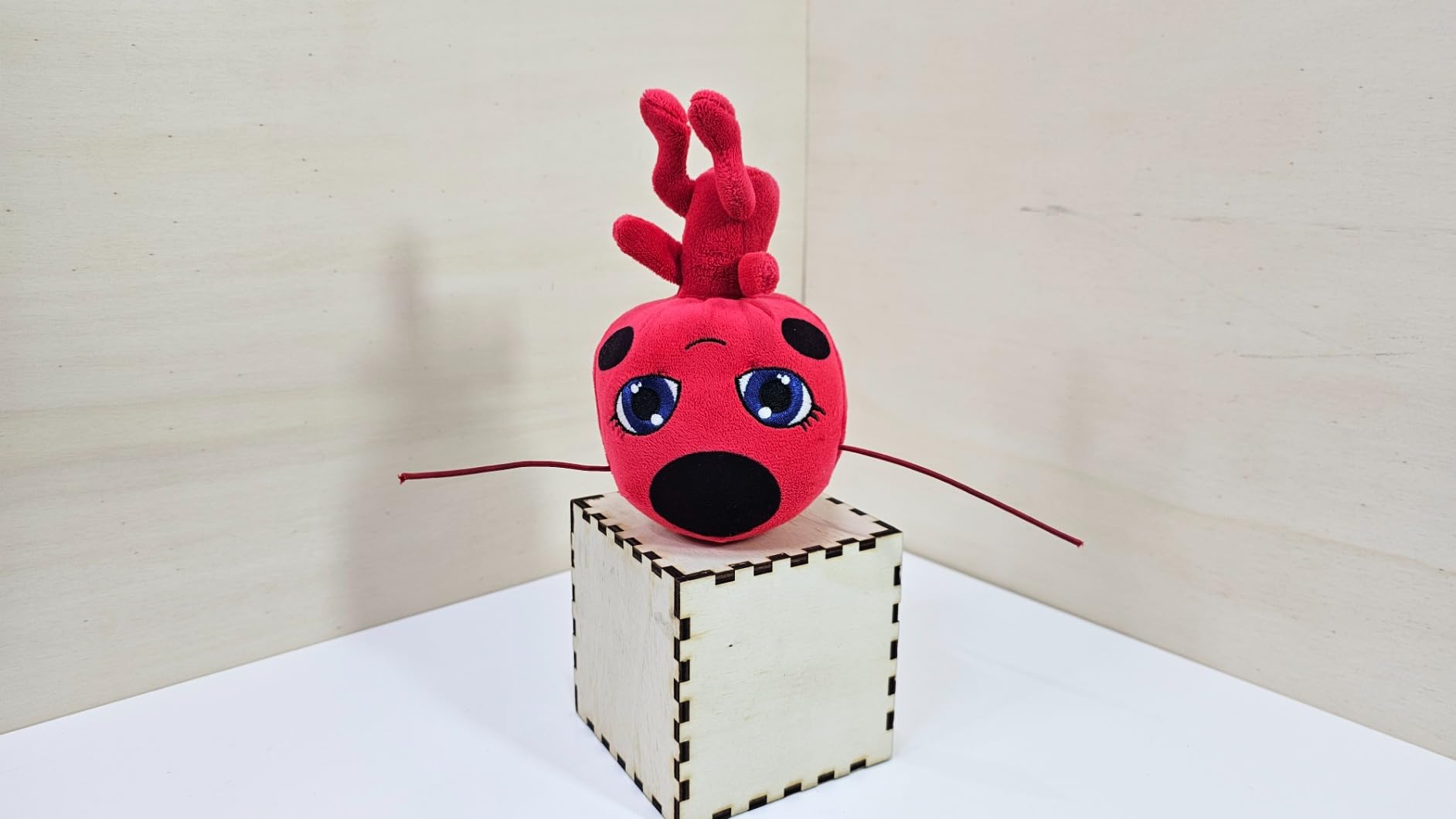 Miraculous Kwami Ziggy peluche 15 cm capra grigia