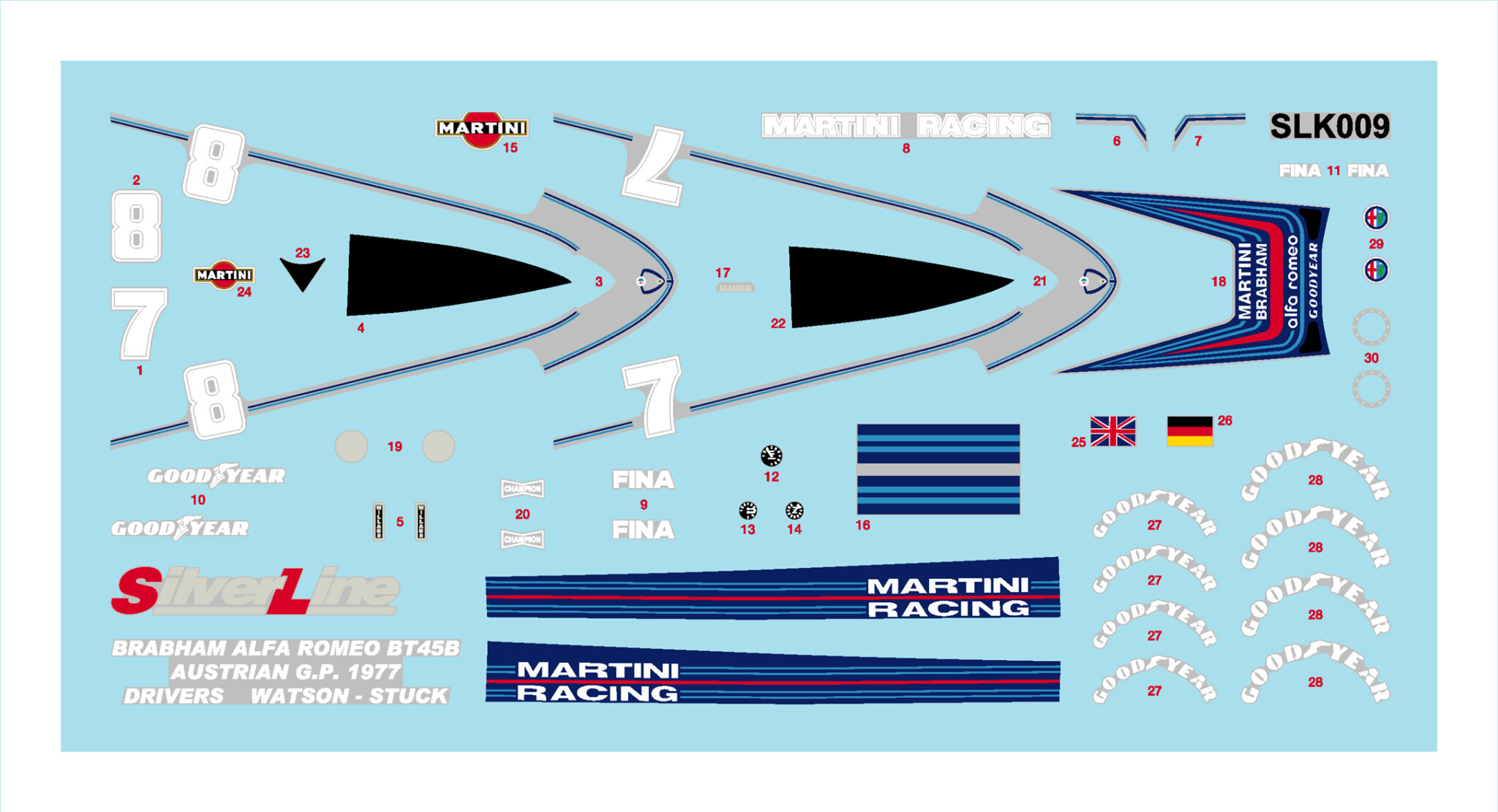 Tameo SLK 009 kit montaggio 1/43 metallo