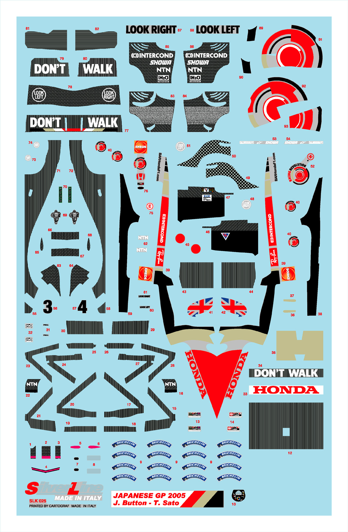 Tameo Kits SLK 025 kit modellino 1/43 metallo