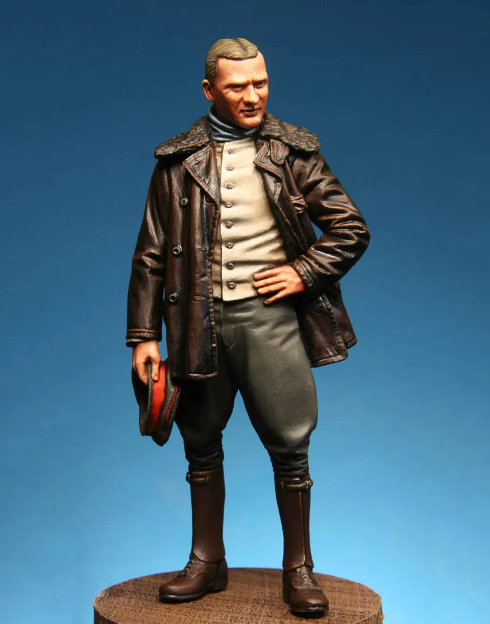 Model Cellar WWI Manfred von Richthofen figurino pilota tedesco