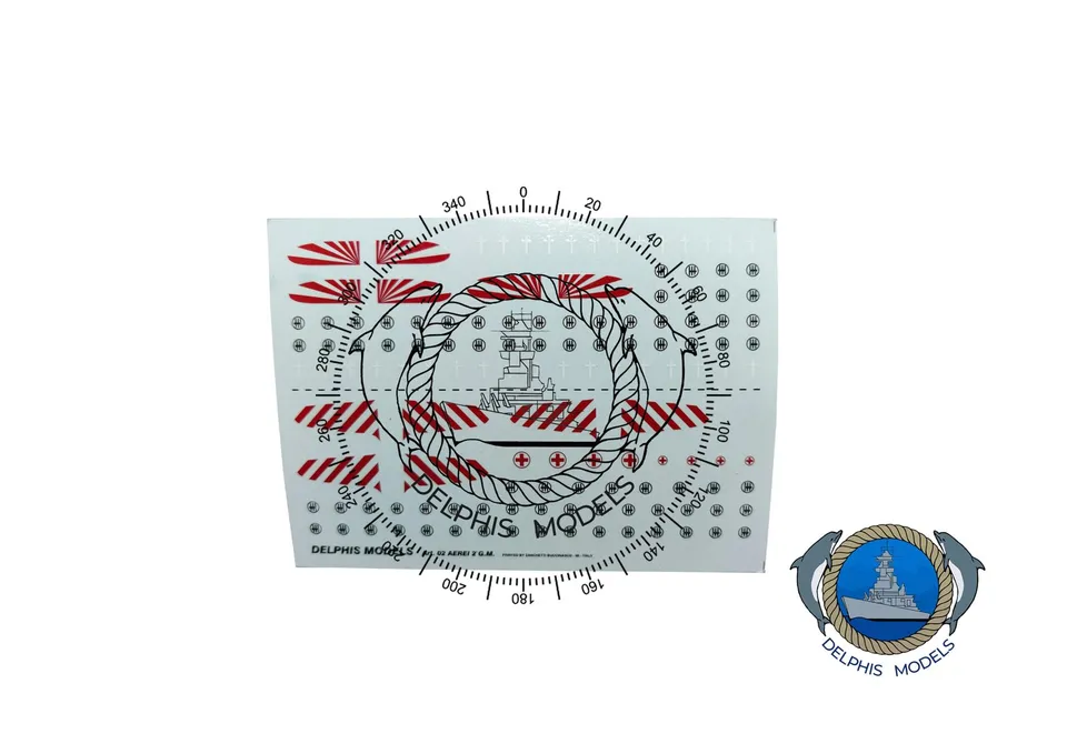 Delphis Models Decals aerei italiani foglio decal 1:700 2GM