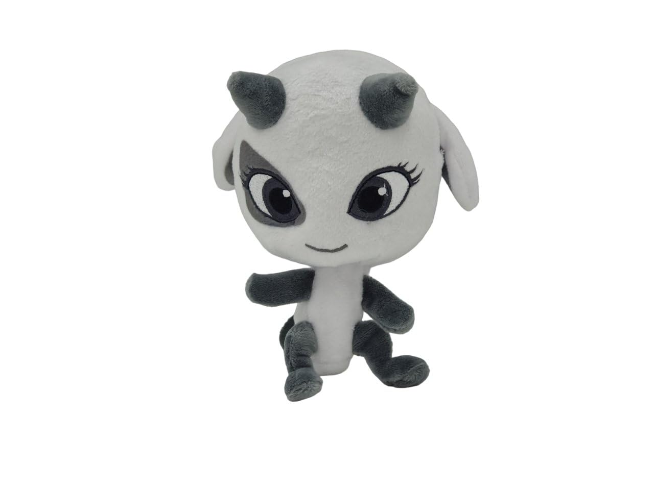 Miraculous Kwami Ziggy peluche 15 cm capra grigia