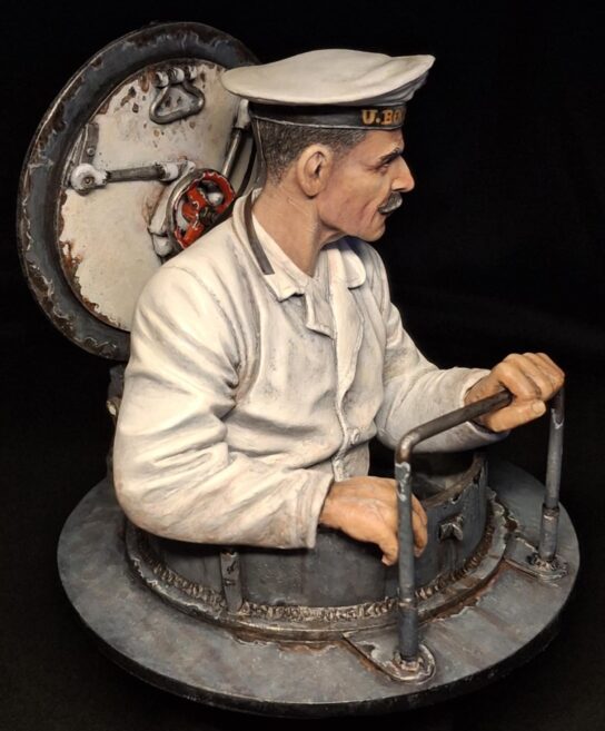 Model Cellar WWI German Submarine Crewman figurino marina