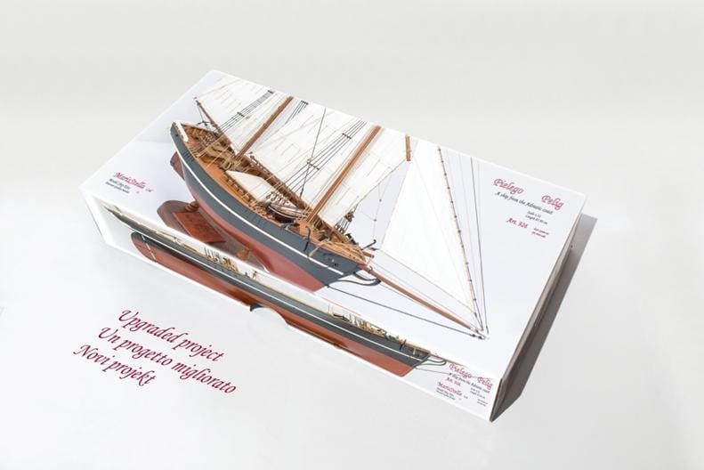 MarisStella Pelig kit modellino nave legno vele cucite