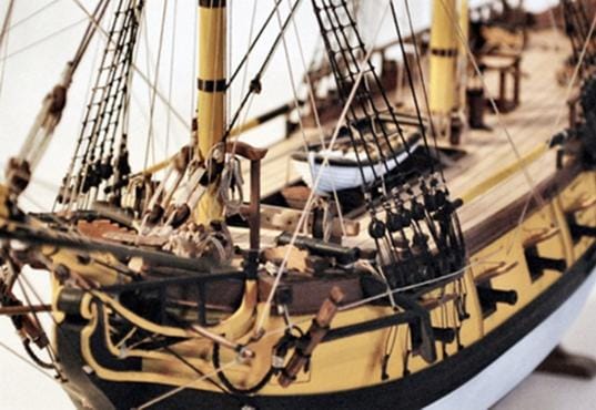 MarisStella HMS Ontario 1:48 kit nave legno 81 cm 1779