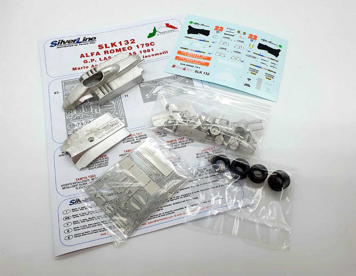 Tameo Kits SLK 132 kit montaggio 1/43 metallo