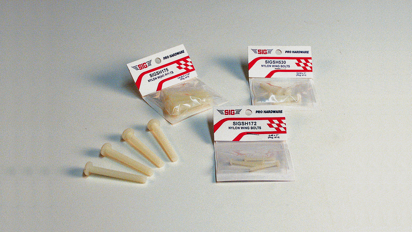 SIG Nylon Viti Ala 4-40x1/2" 4 Pezzi per Modelli