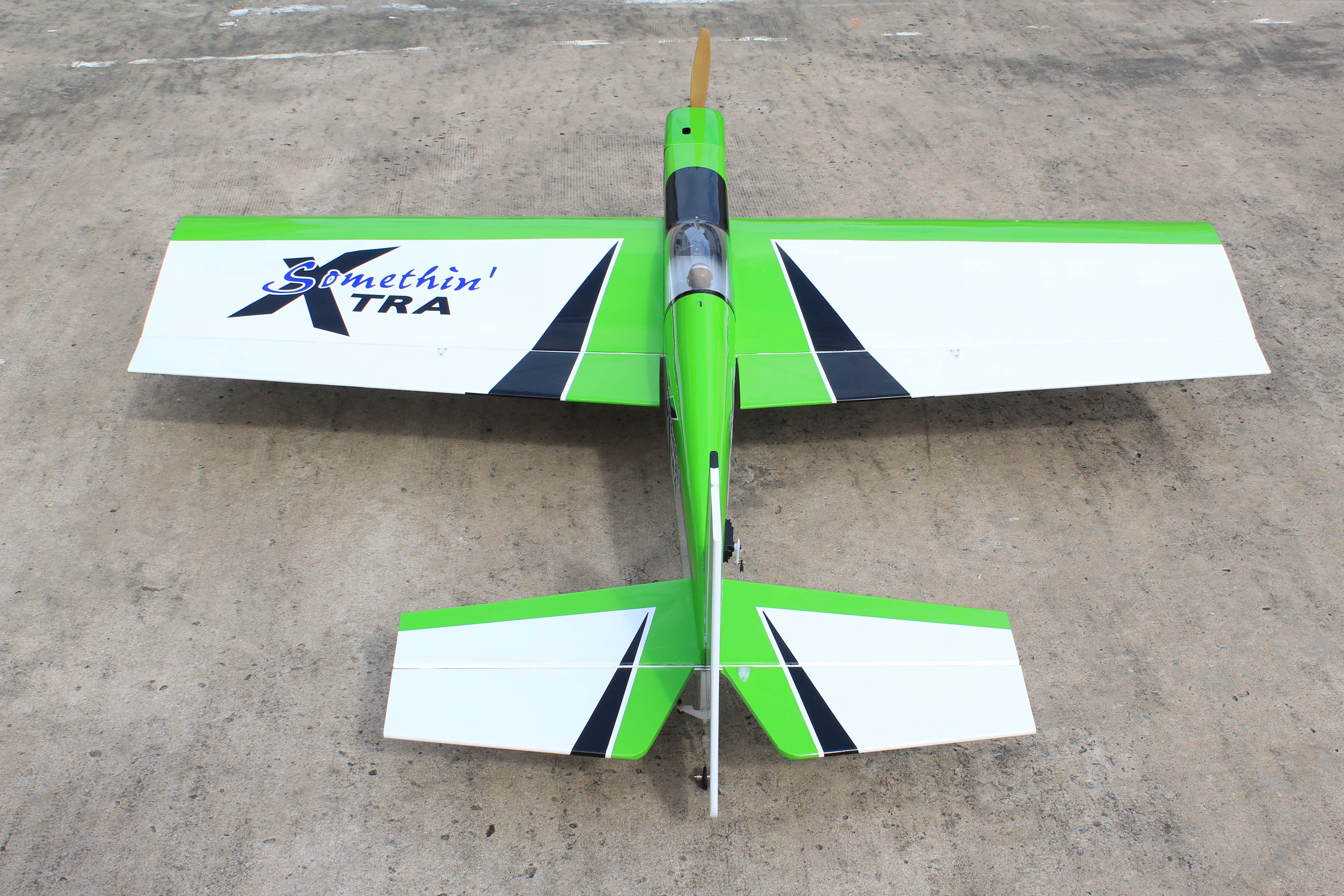SIG Somethin Xtra 60 EG ARF aereo verde acrobazia