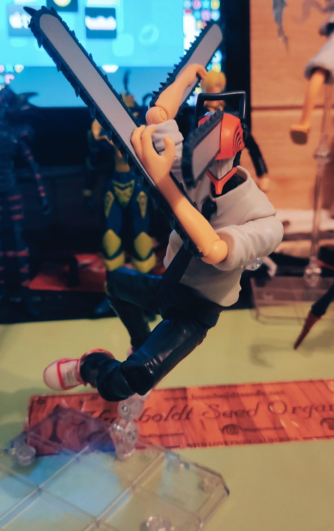 Bandai Anime Heroes Chainsaw Man action figure 17 cm accessori