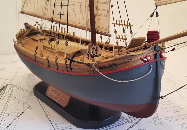 MarisStella Brazzera kit nave legno 1:32 adriatica
