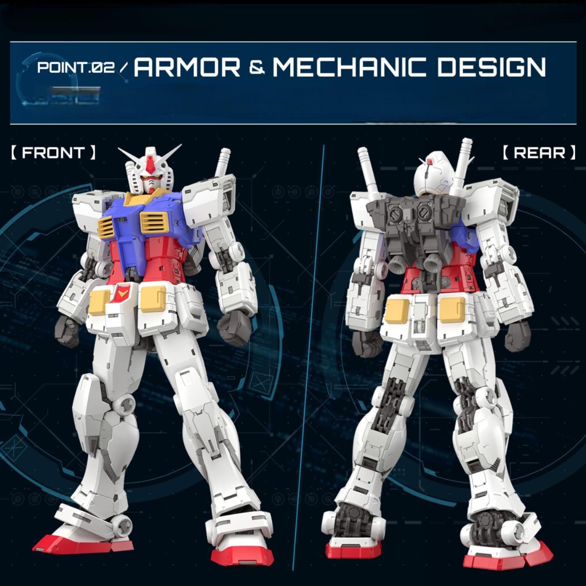 Bandai RG RX-78-2 Gundam Ver.2.0 model kit 1/144