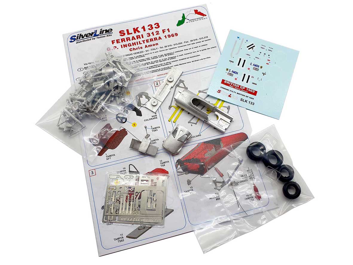 Tameo Kits SLK 133 kit auto 1/43 metallo