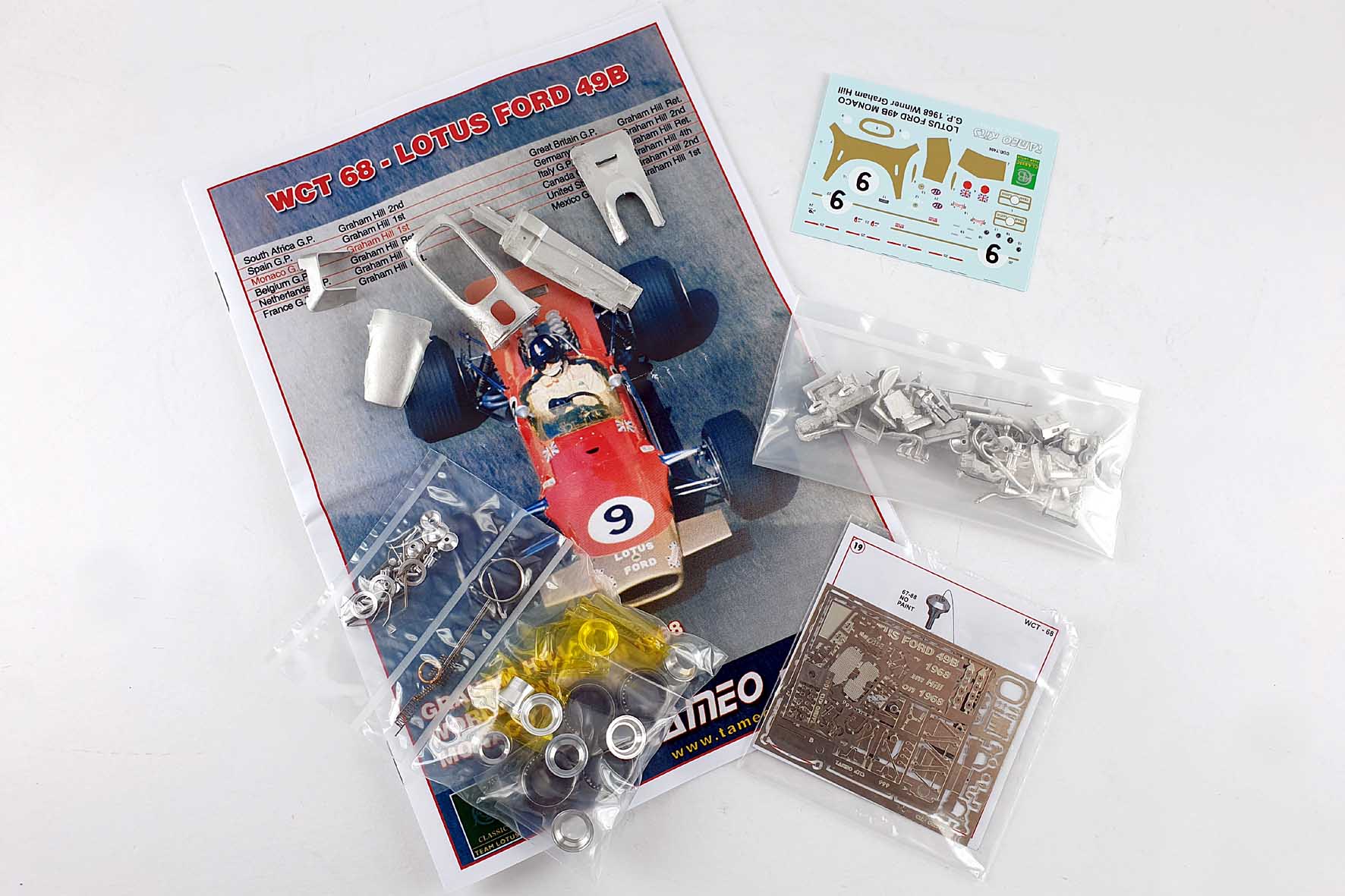 Tameo WCT 68 kit montaggio 1/43 metallo