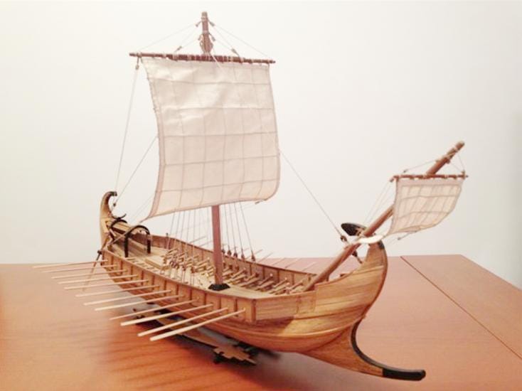 MarisStella Liburnian Monoreme 1:63 kit nave 56,9cm noce