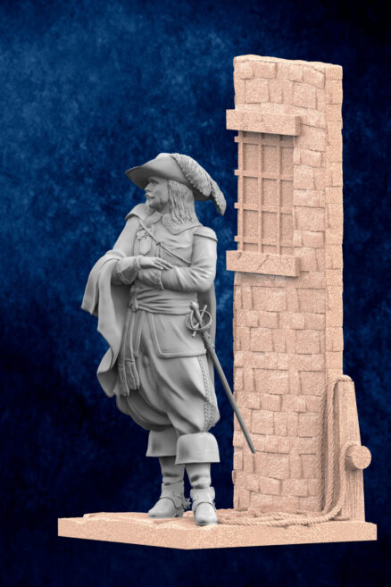 Model Cellar French Nobleman 17th Century modellino nobile