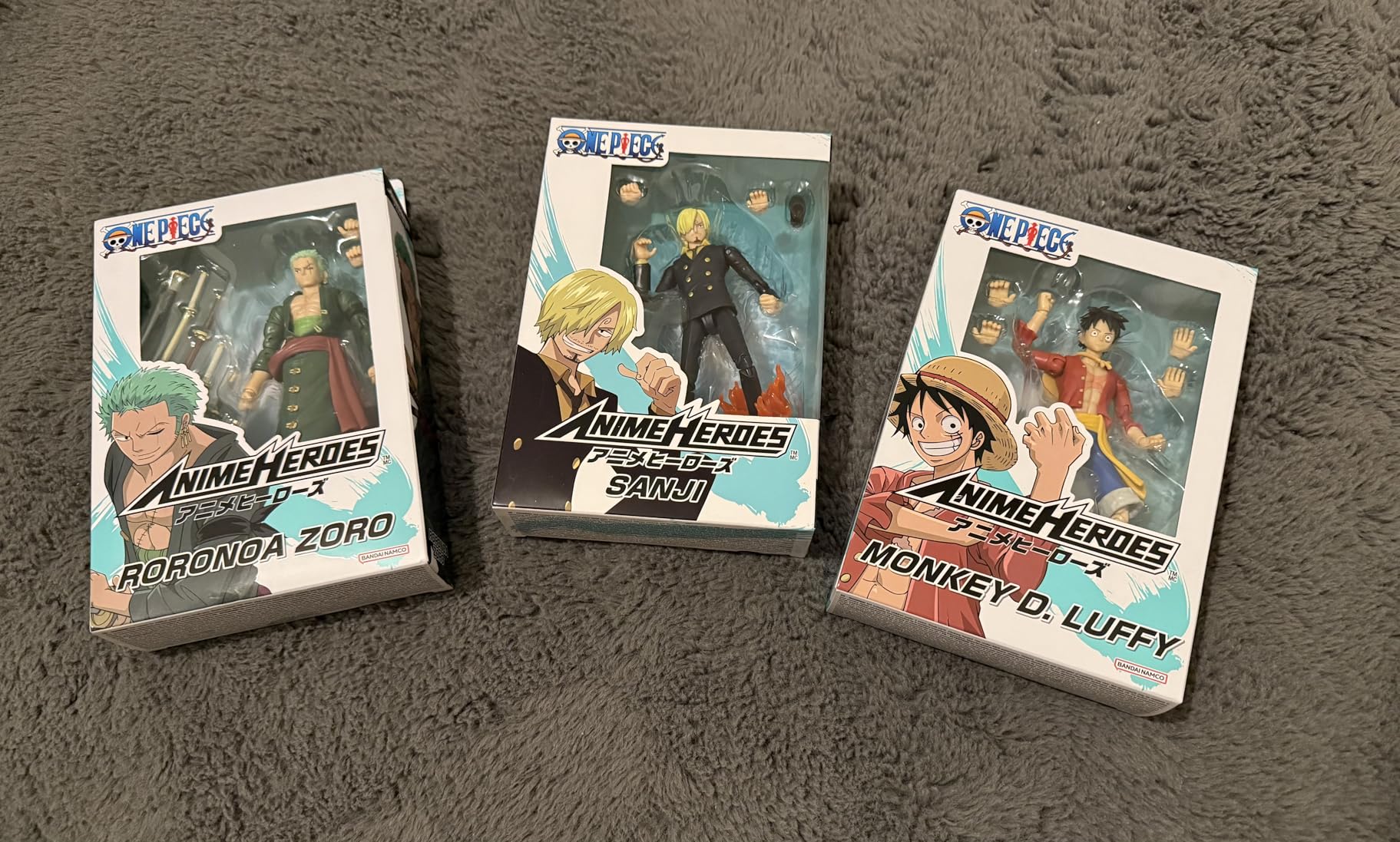 One Piece Anime Heroes Rufy action figure 17 cm 37008