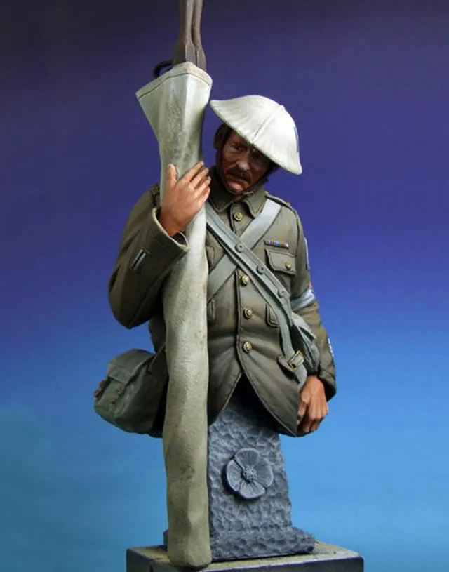 Model Cellar Seaforth Highlander Stretcher Bearer figurino