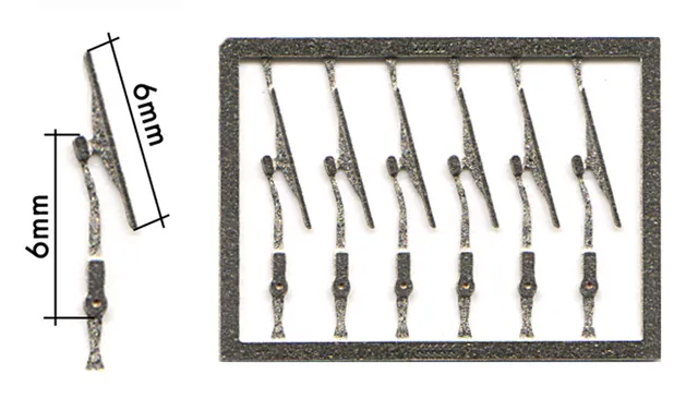 Tameo Kits FT 02 tergicristallo Tipo B 12 pezzi