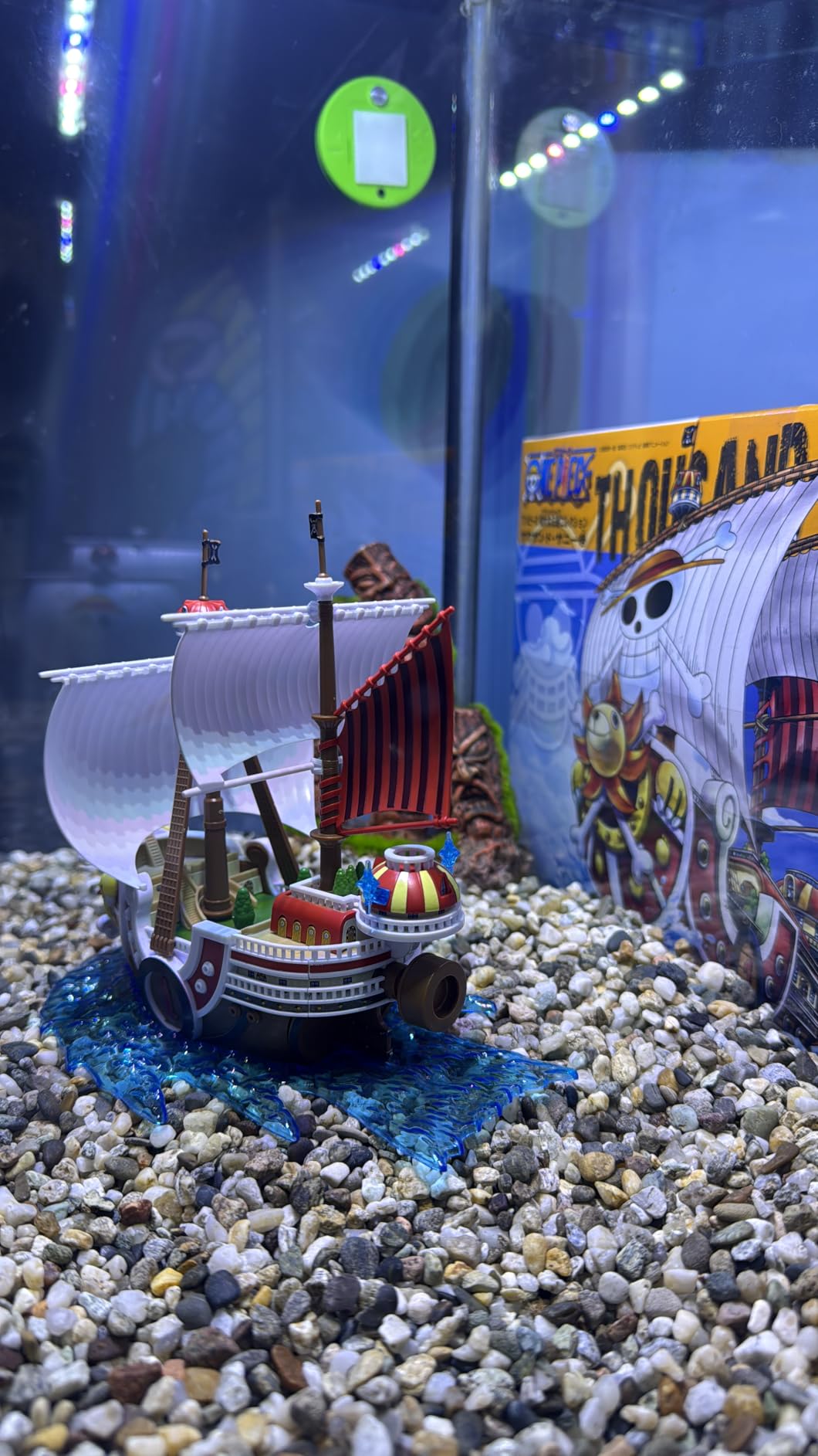 Bandai One Piece Grand Ship Collection Thousand Sunny modello nave 15cm