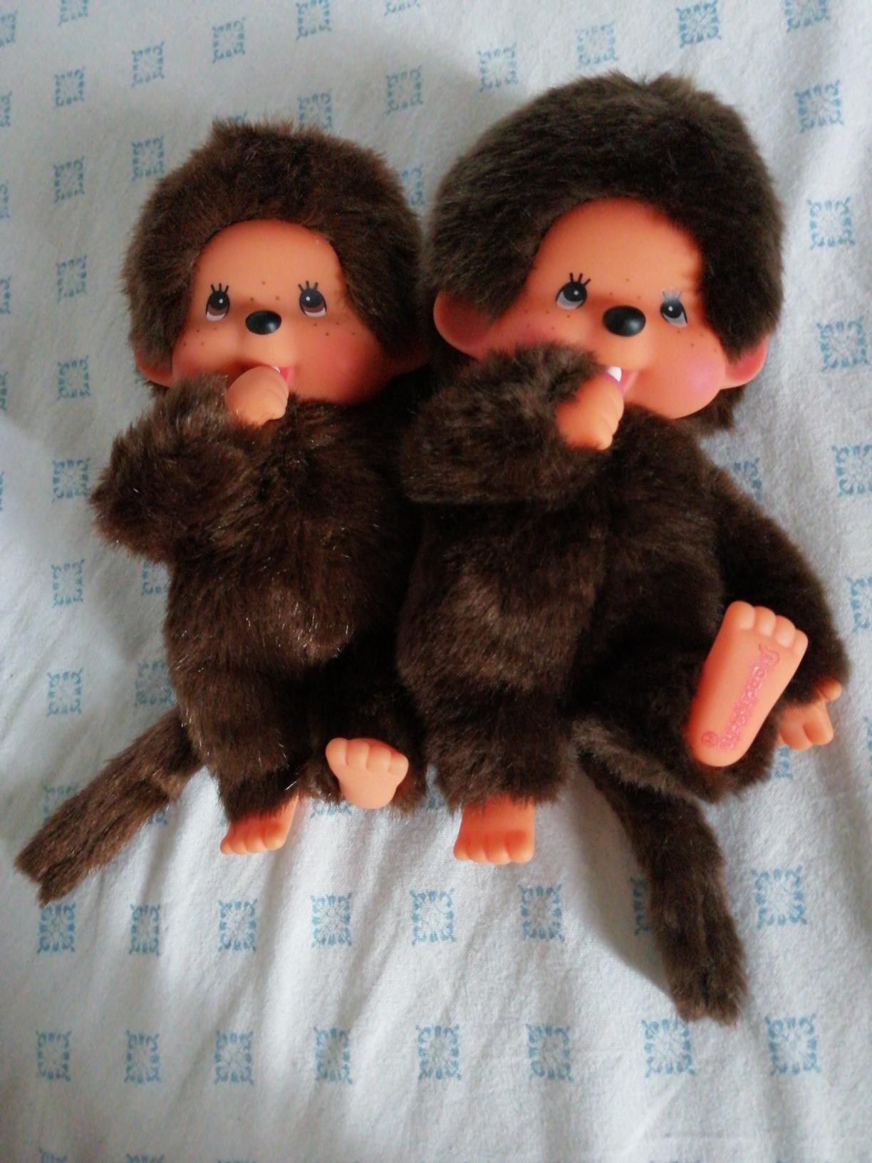 Bandai Monchhichi Unicorno peluche 20 cm anni 80