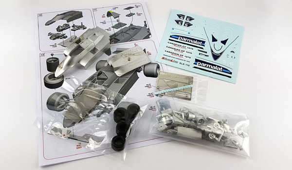 Tameo Kits SLK 110 kit montaggio scala 1/43 metallo