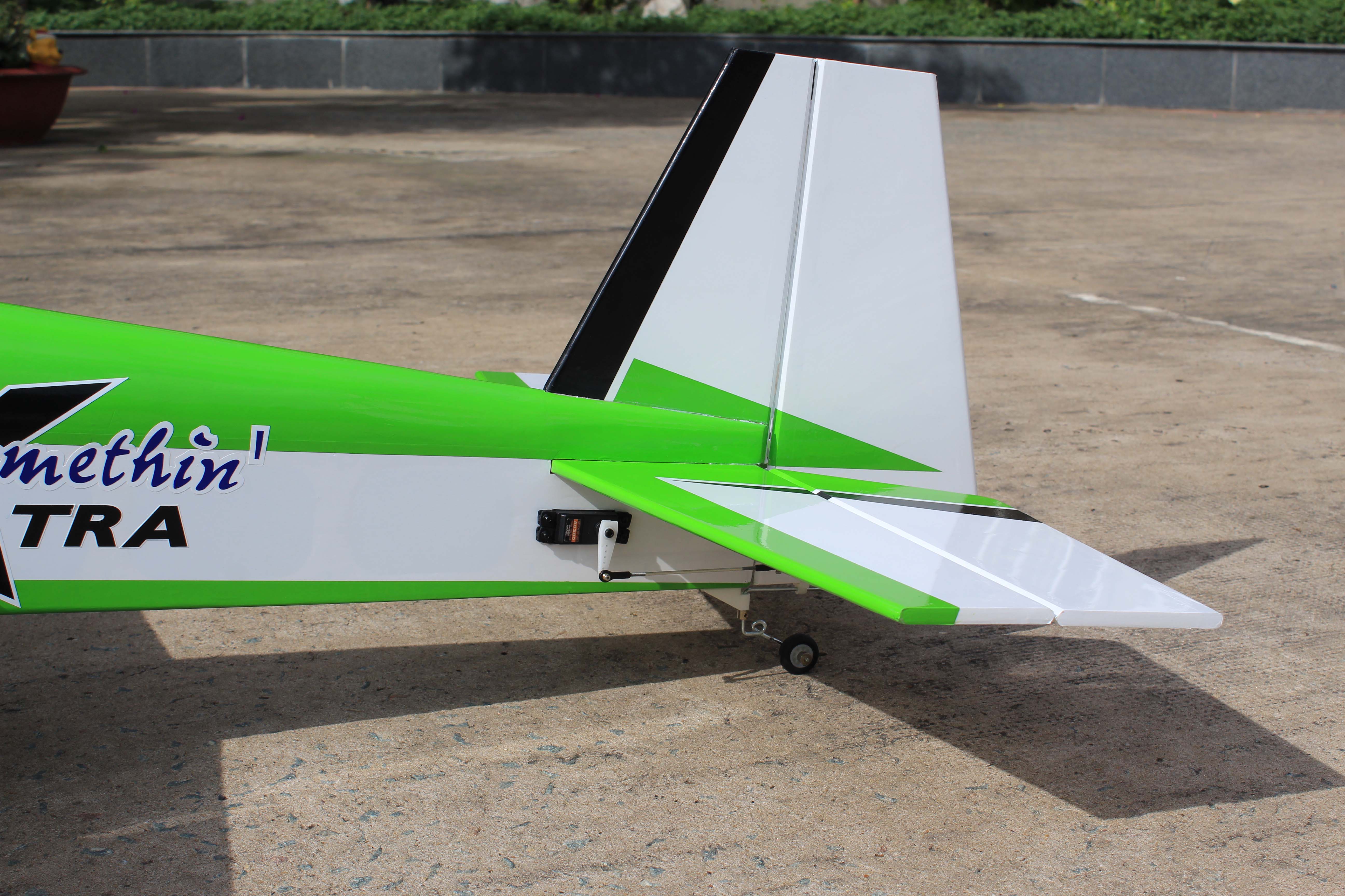 SIG Somethin Xtra 60 EG ARF aereo verde acrobazia